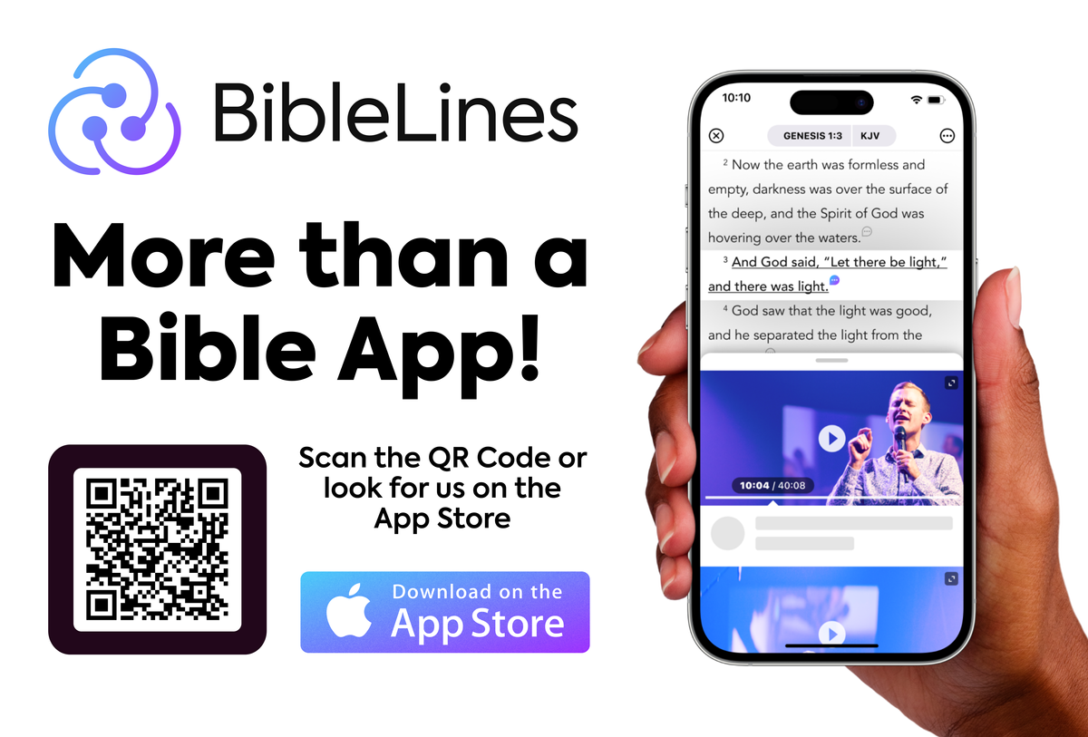🎉 BibleLines is now available on the AppStore!